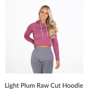 NVGTN Raw Cut Hoodie - Light Plum